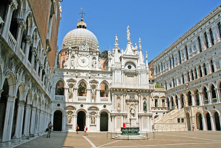 Doge's Palace In Venice